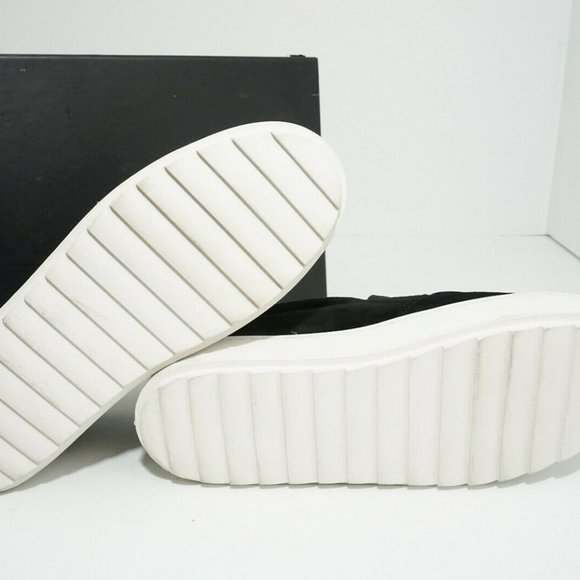 Rachel Zoe Black Suede Women's Platform Flats 8.5 - Picture 12 of 12